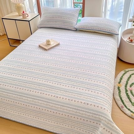 Čisti pamučni prešiljeni pokrivač meka ugodna elegancija